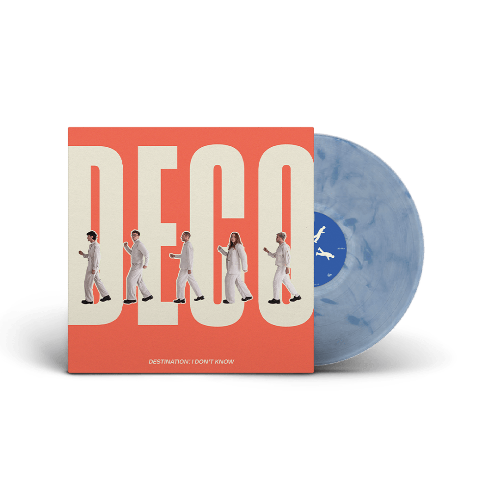 Deco - Destination: I Dont Know Transparent Blue Splatter Vinyl