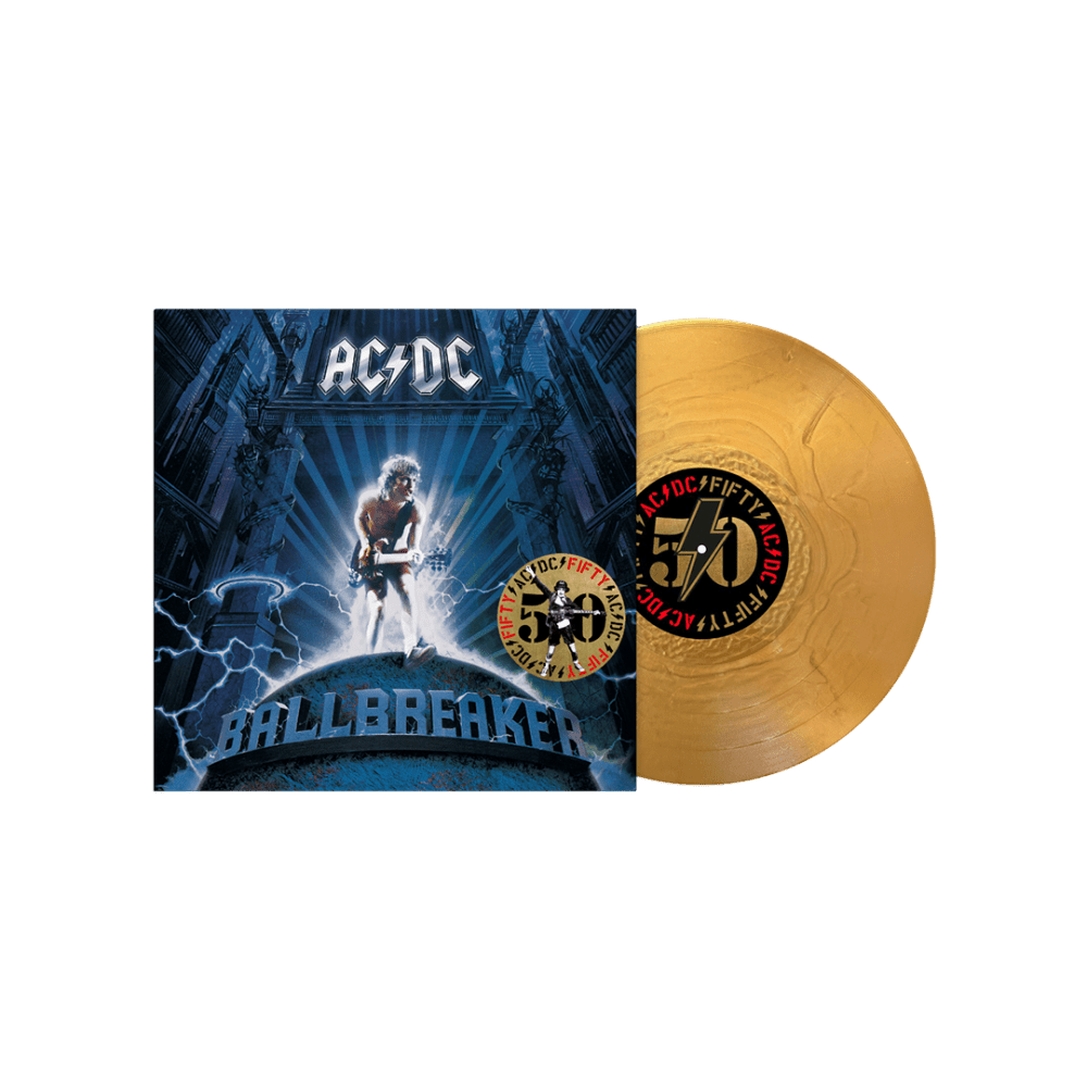 AC/DC - Ballbreaker 50th Anniversary Gold Vinyl