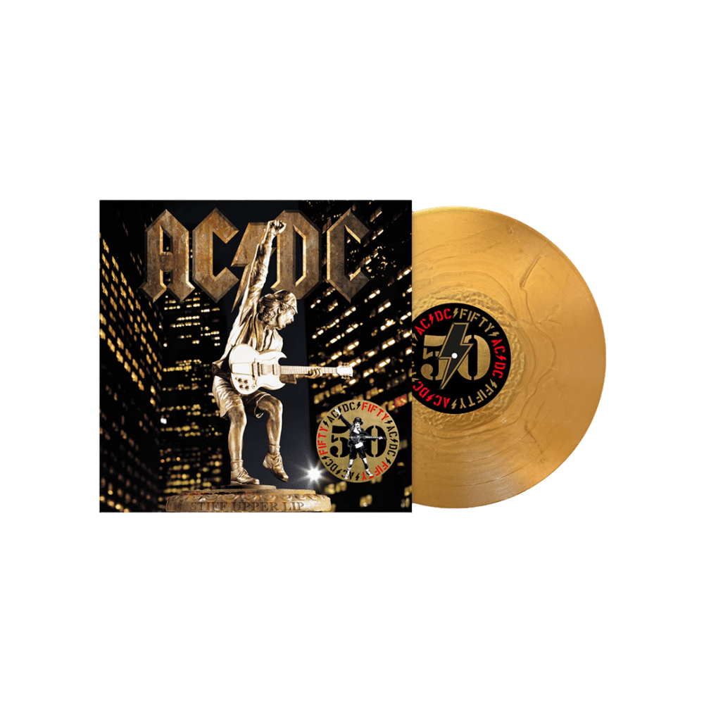 AC/DC - Stiff Upper Lip 50th Anniversary Gold Vinyl