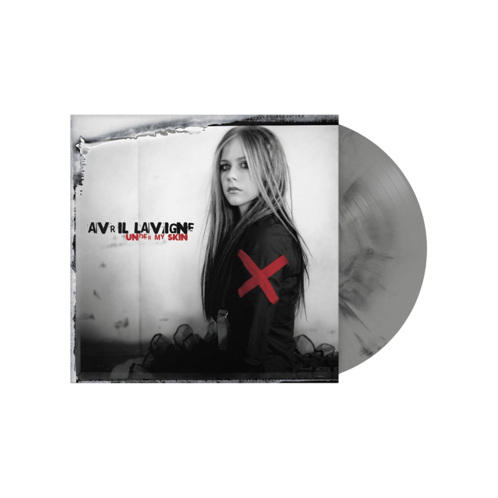 Avril Lavigne - Under My Skin SilverGrey & Black Marble Vinyl