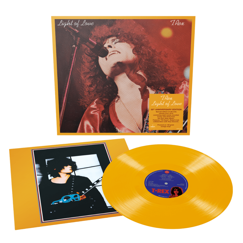 T. Rex - Light Of Love- 50th Anniversary Edition Orange Vinyl