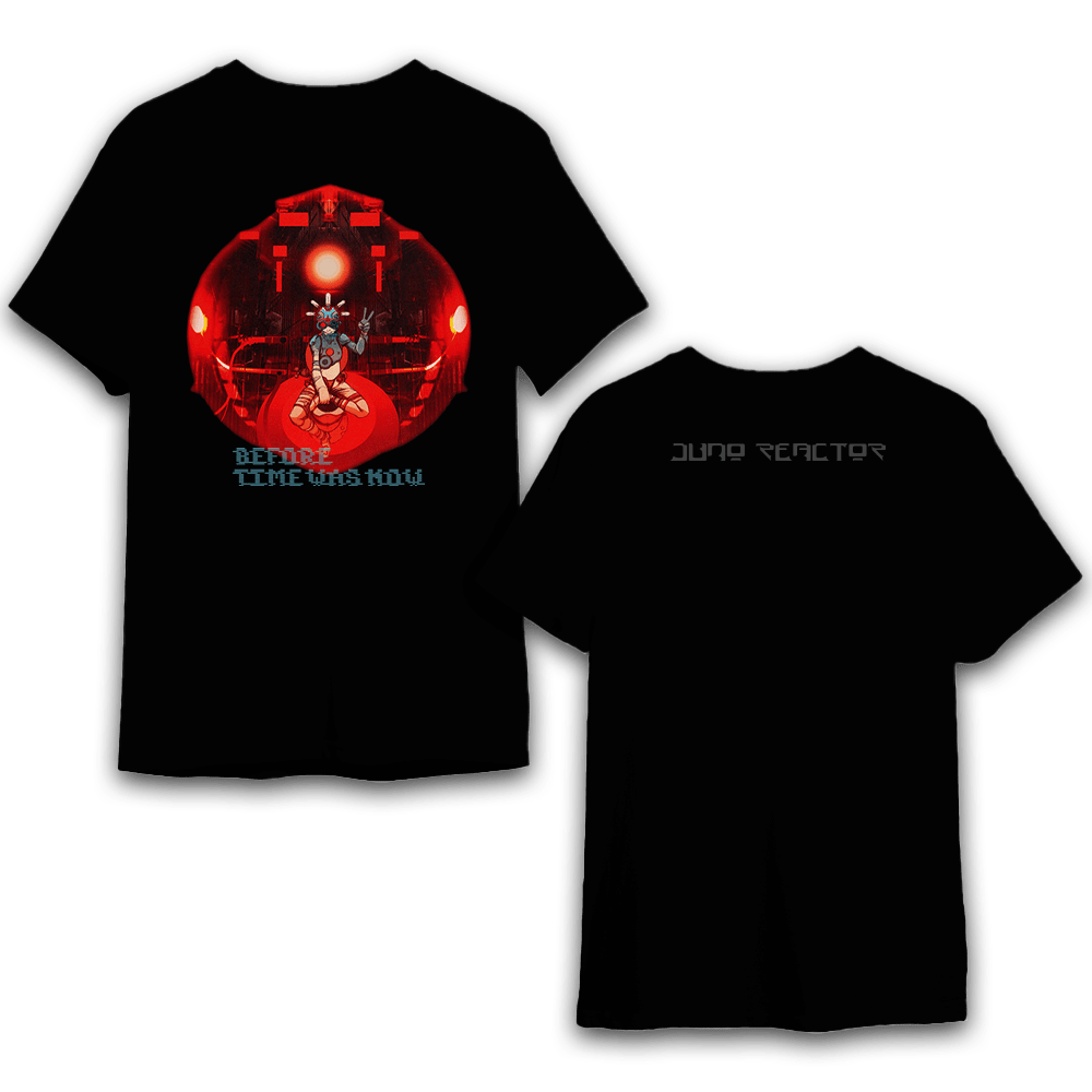 Juno Reactor - Before Time Was Now Black T-Shirt