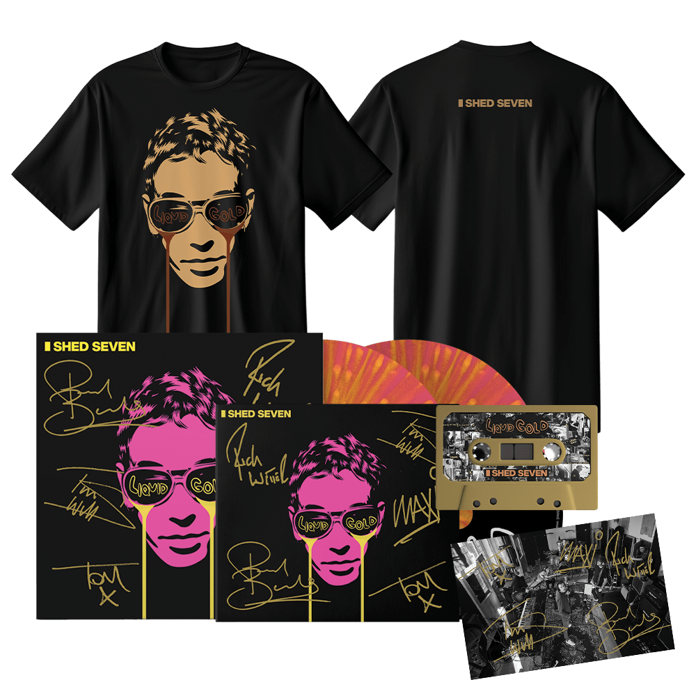 Shed Seven - Liquid Gold Deluxe Merch Bundle