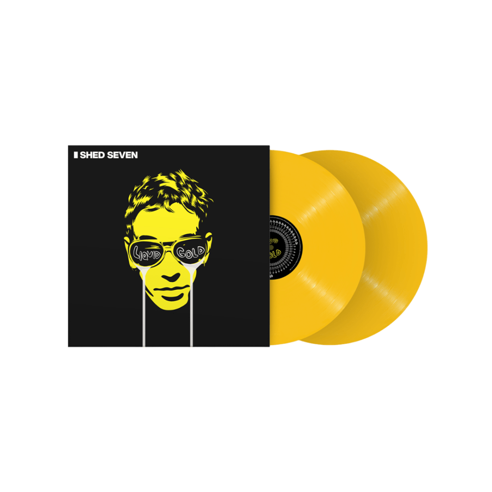 Shed Seven - Liquid Gold Yellow Double-Vinyl