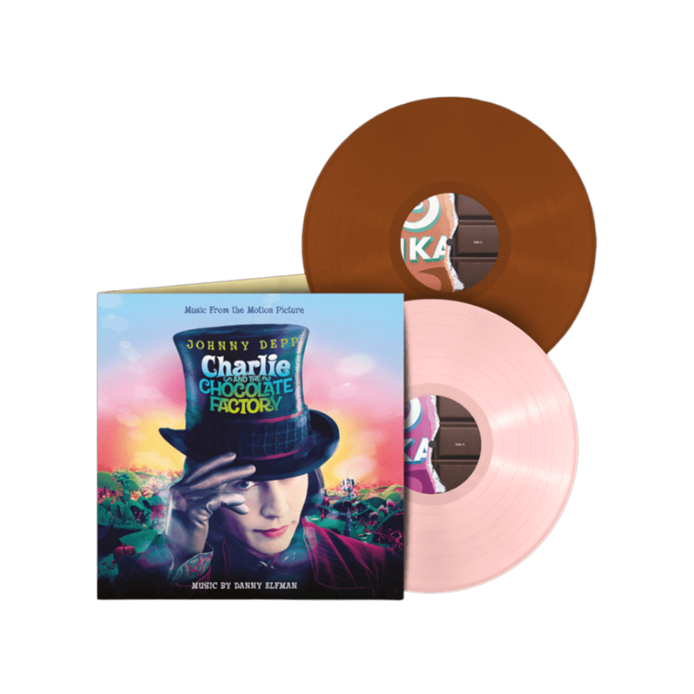 Danny Elfman - Charlie and The Chocolate Factory Brown & Pink Double-Vinyl