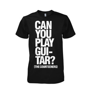 Courteeners - Guitar Black T-Shirt