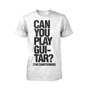 Courteeners - Guitar White T-Shirt