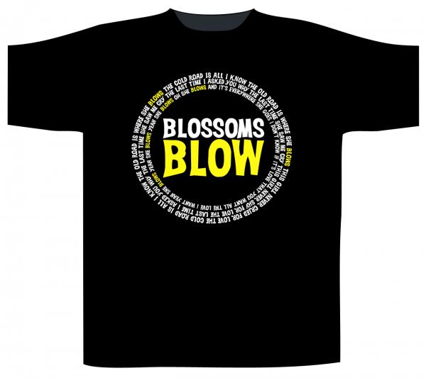 Blossoms - Blossoms Blow Black T-Shirt