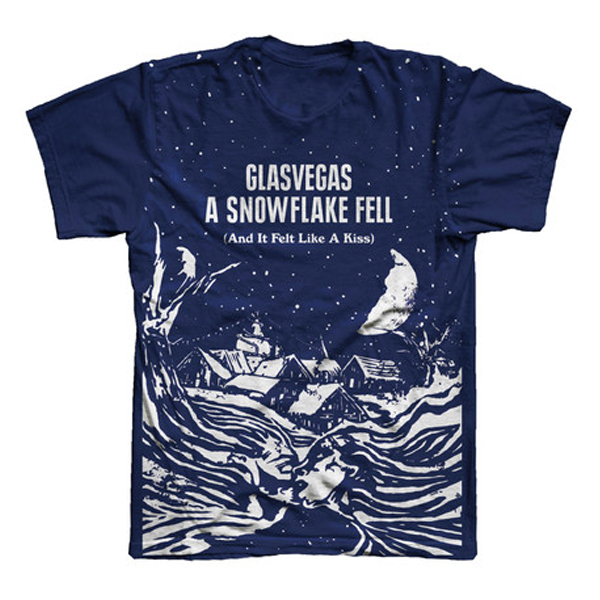 Glasvegas - A Snowflake Fell And It Felt Like A Kiss EP Cover T-Shirt