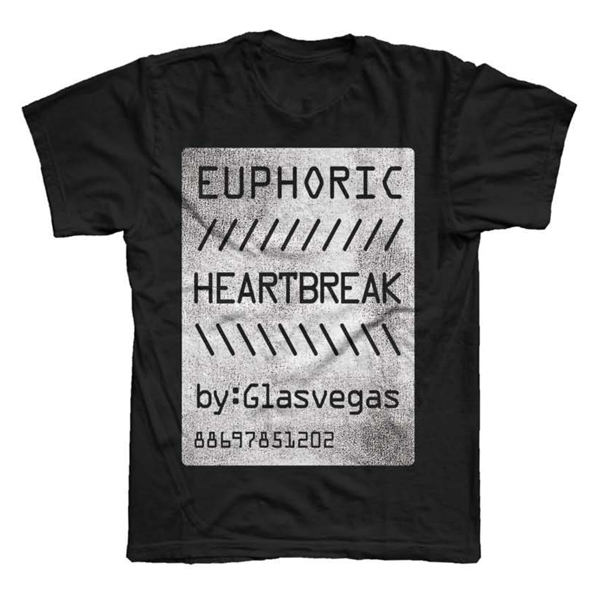 Glasvegas - Black Euphoric Heartbreak T-Shirt