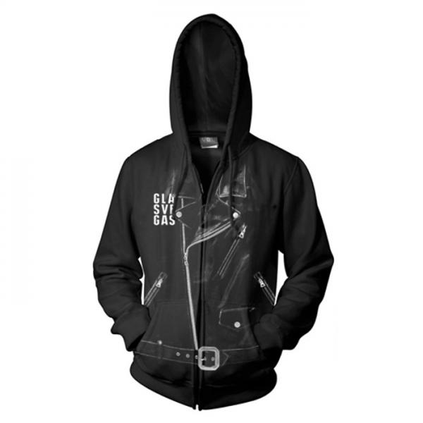 Glasvegas - Biker Hoodie