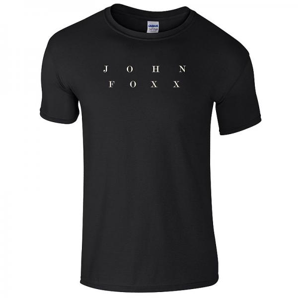 John Foxx - John Foxx Logo Black T-Shirt