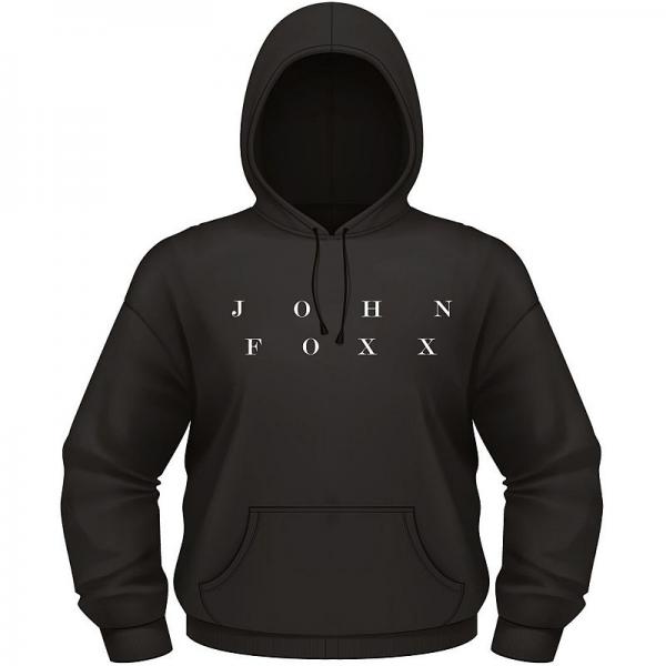 John Foxx - John Foxx Logo Black Hoodie