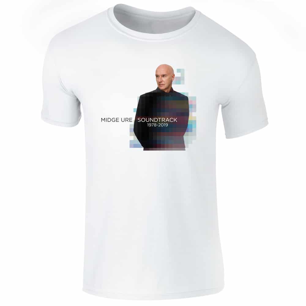 Midge Ure - White Soundtrack T-Shirt