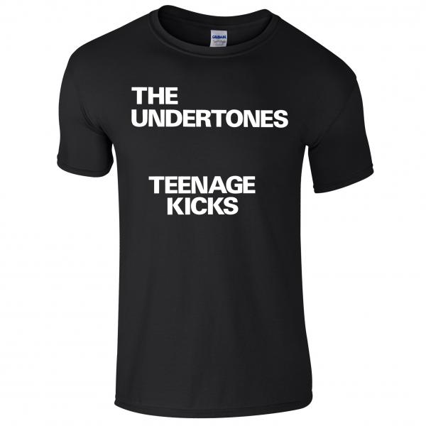 The Undertones - Black Teenage Kicks T-Shirt