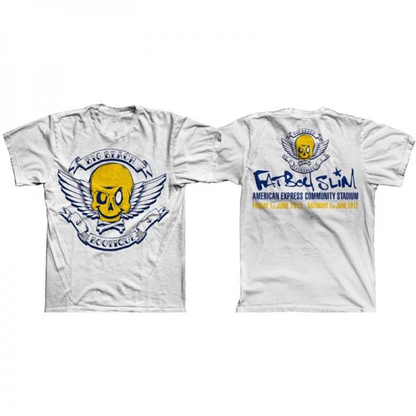 Fatboy Slim - Big Beach Bootique Exclusive White T-Shirt