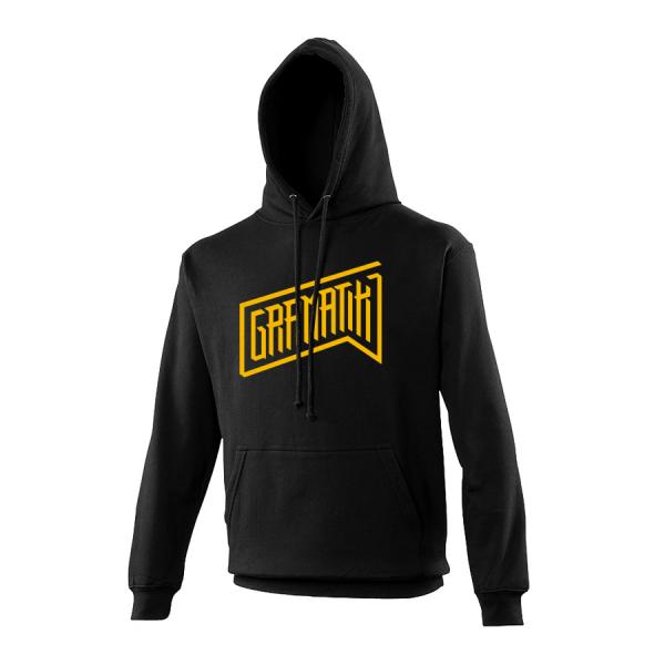 Gramatik - Yellow Logo Black Hoody