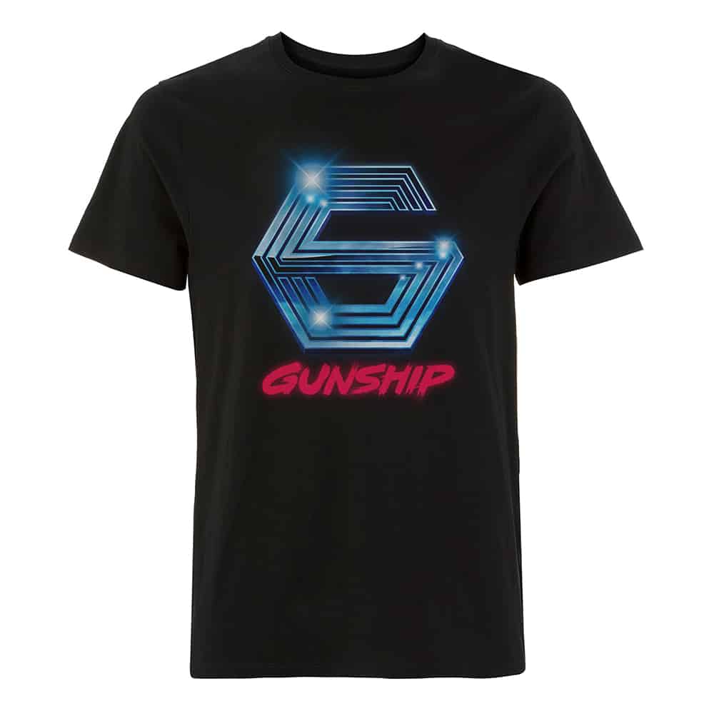 GUNSHIP - Black G Logo T-Shirt