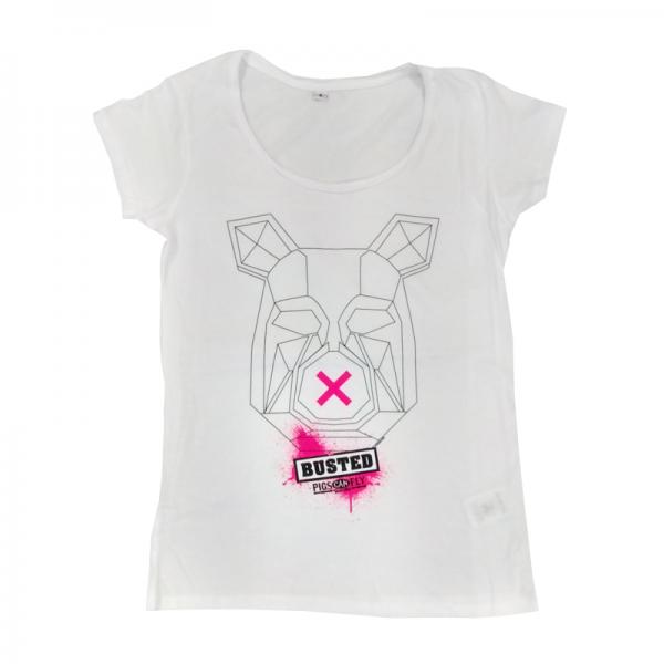 Busted - Ladies Pig T-Shirt