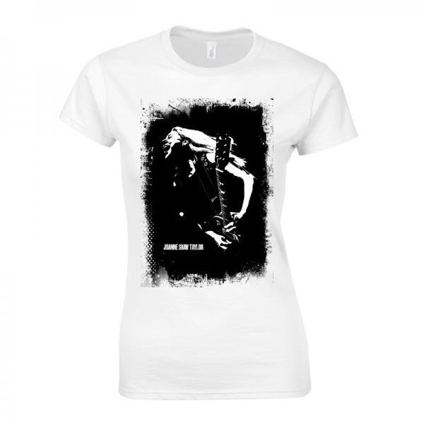 Joanne Shaw Taylor - Ladies White Shouta T-Shirt