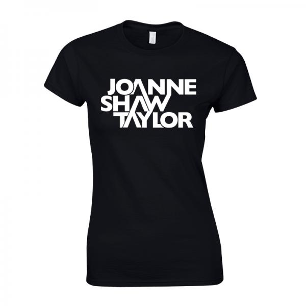 Joanne Shaw Taylor - Ladies Black Logo T-Shirt