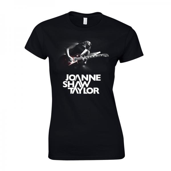 Joanne Shaw Taylor - Ladies Black Guitar T-Shirt