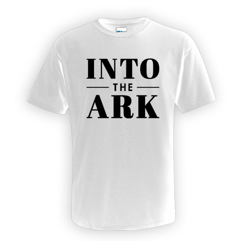 Into The Ark - White Logo T-Shirt