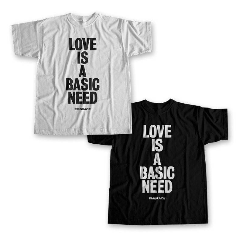 Embrace - Love Is A Basic Need T-Shirt