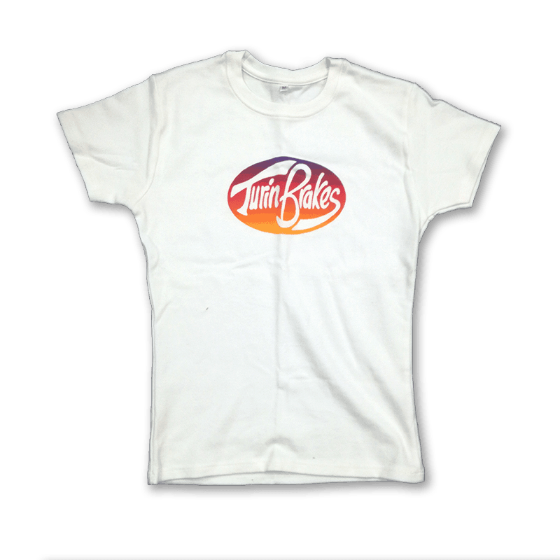 Turin Brakes - Vintage Ladies White T-Shirt