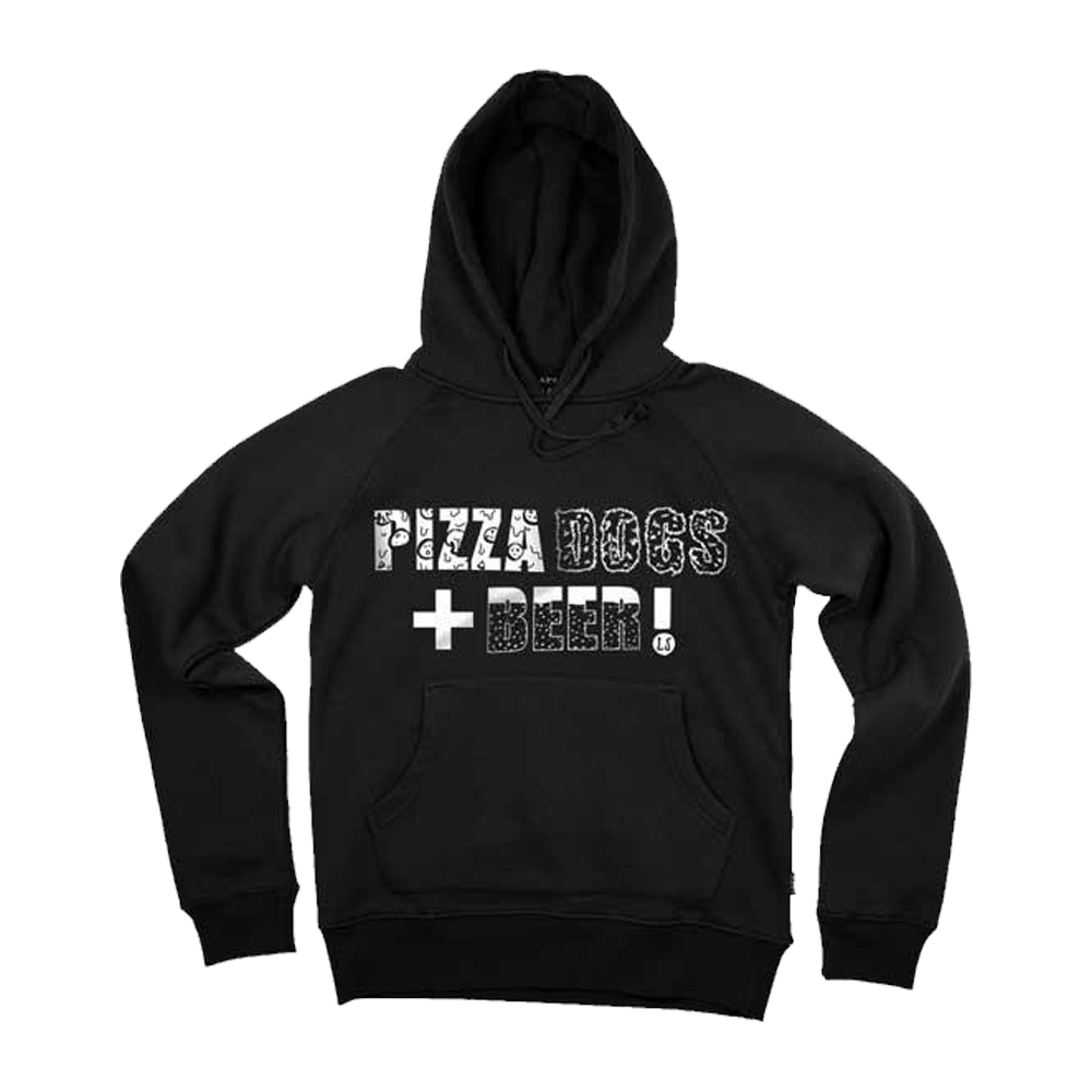 Lucy Spraggan - Pizza Dogs-Beer Black Hoodie