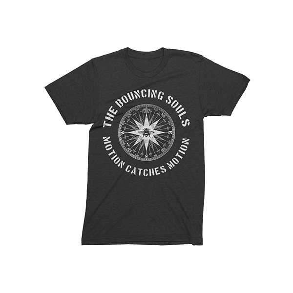 Bouncing Souls - Compass Grey T-Shirt