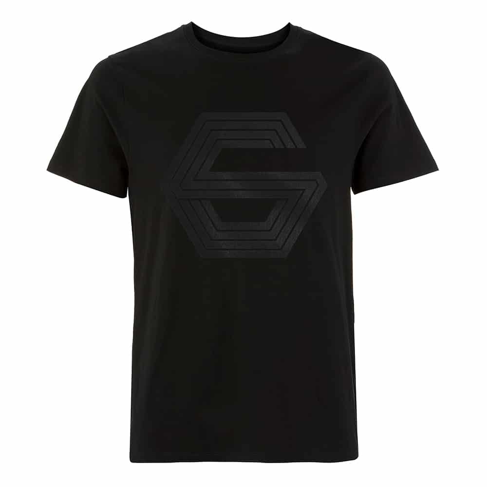 GUNSHIP - Black on Black G Logo T-Shirt