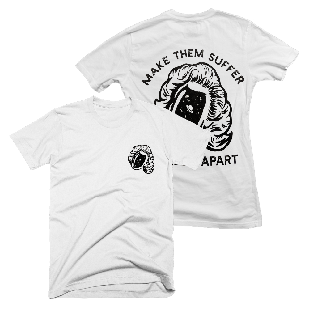 Make Them Suffer - Worlds Apart White T-Shirt