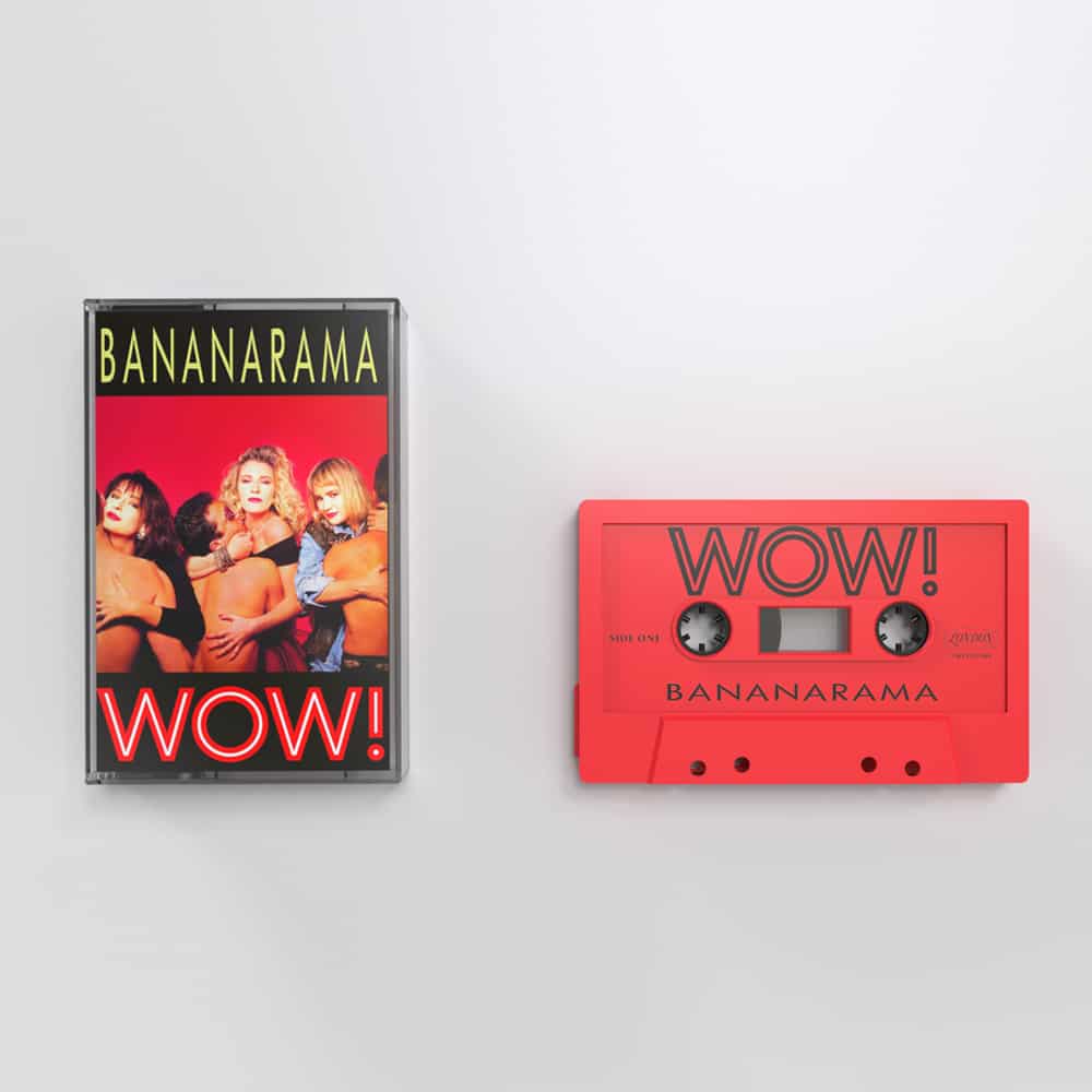 Bananarama – WOW! Red Ltd Edition Cassette