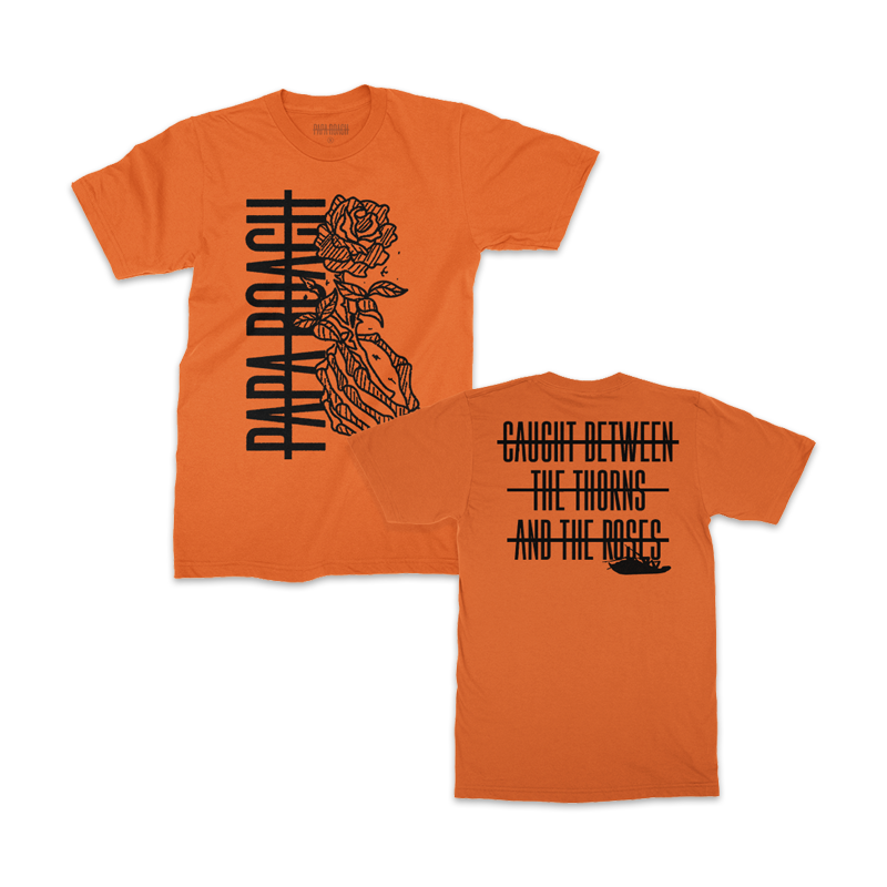 Papa Roach - Caught Between The Thorns And The Roses T-Shirt