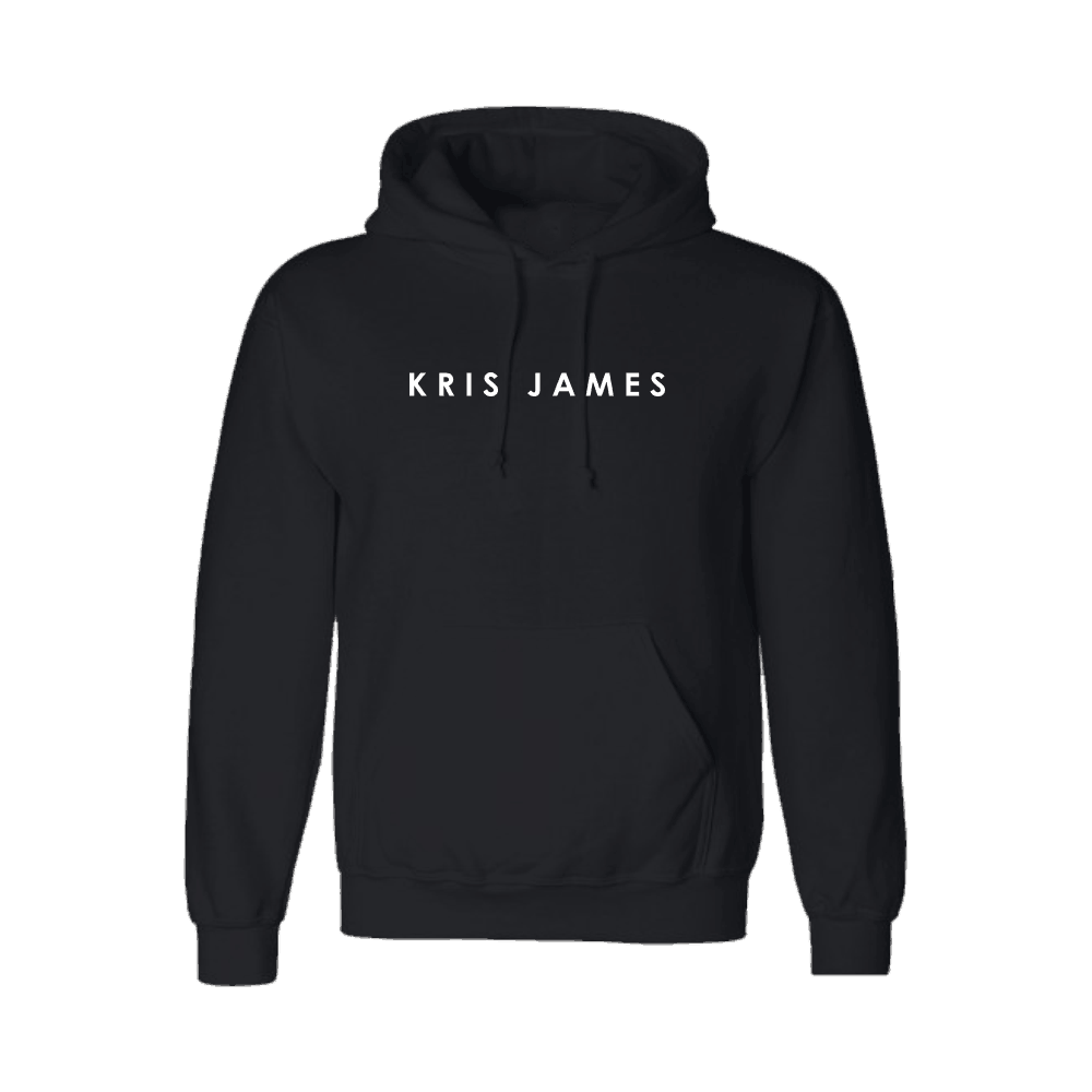 Kris James - Black Logo Hoodie