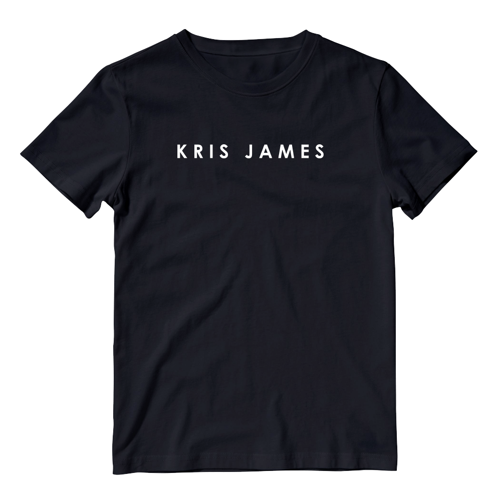 Kris James - Black Logo T-Shirt