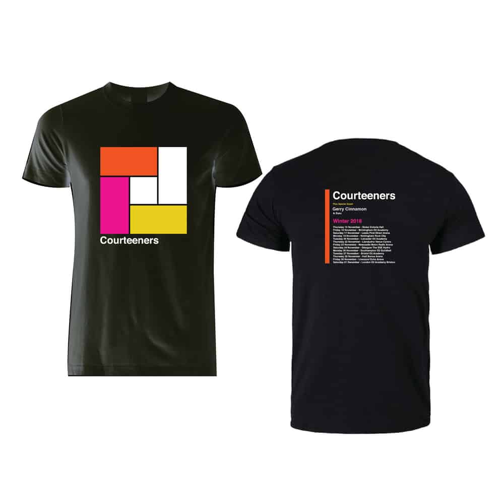 Courteeners - Winter 2018 Tour T-Shirt