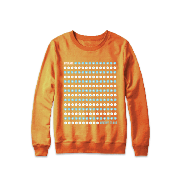 Evidence - Orange Dot Drop Sweatshirt