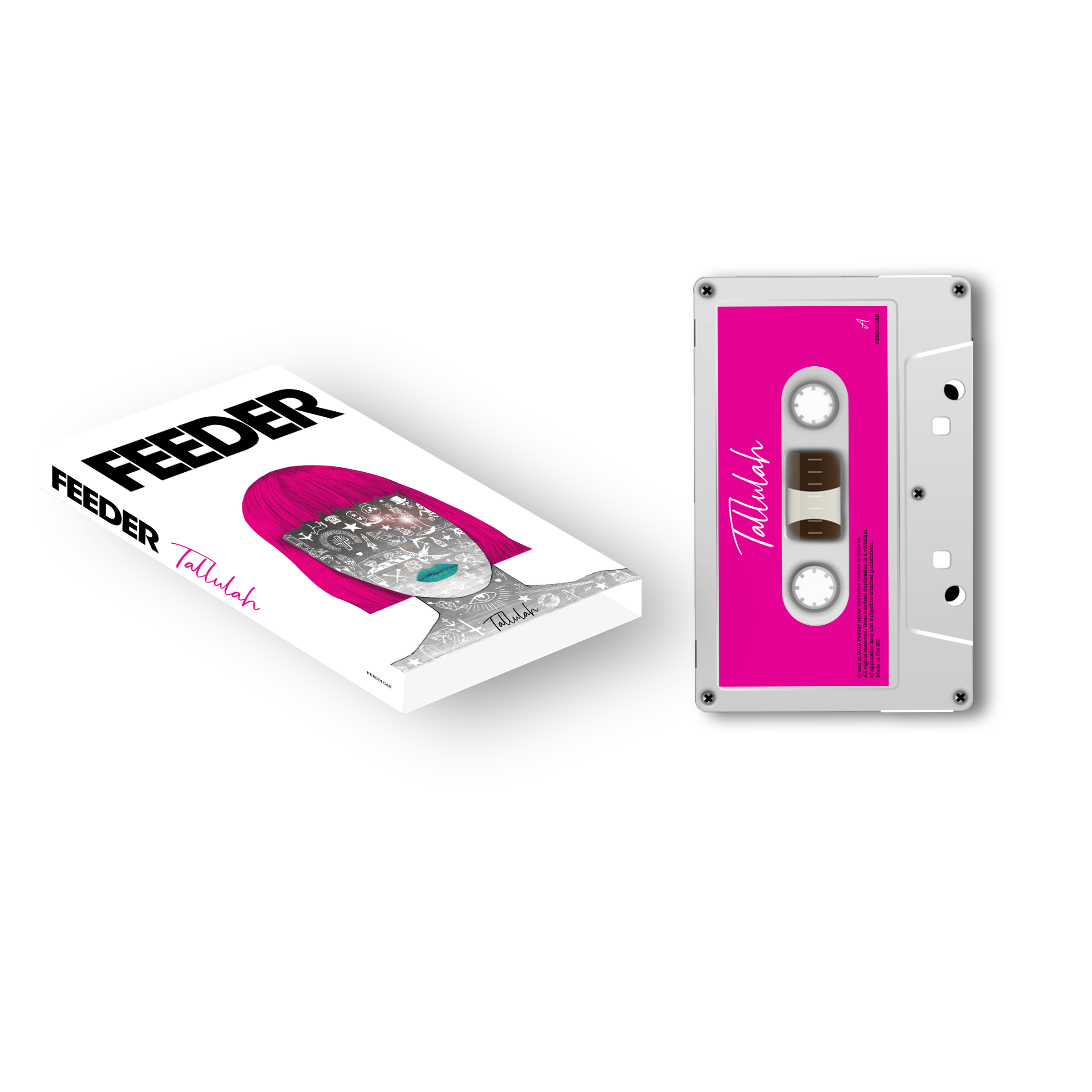 Feeder - Tallulah- Exclusive White Cassette Cassette