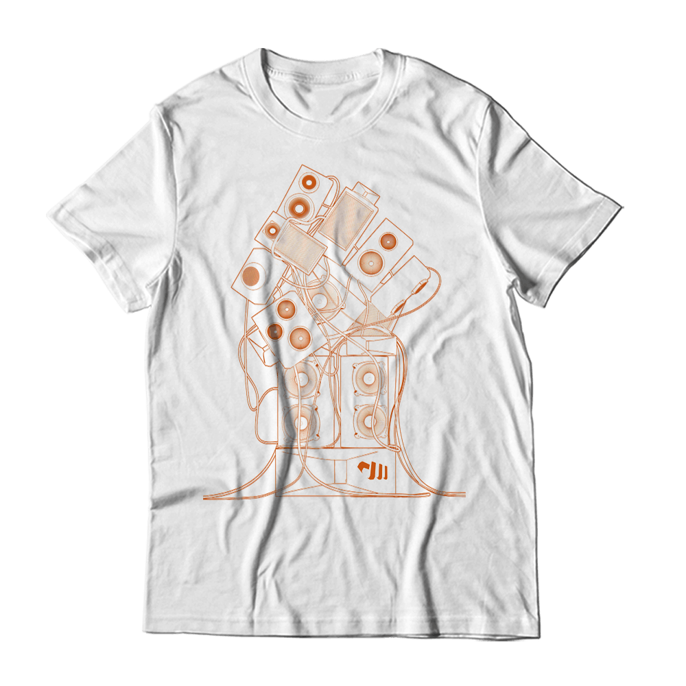 Stanton Warriors - Orange Wireframe T-Shirt