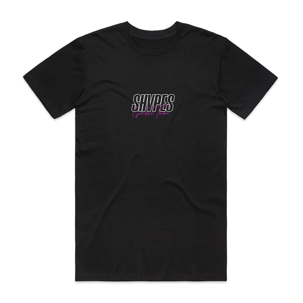 Shvpes - Embroidered Greater Than T-Shirt