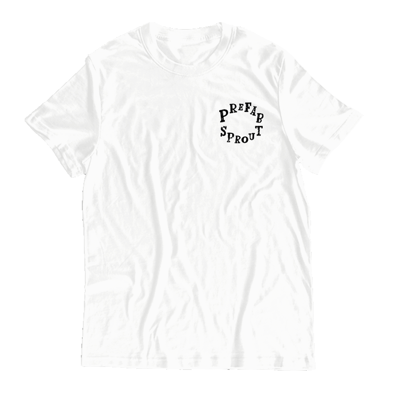 Prefab Sprout - White Logo T-Shirt