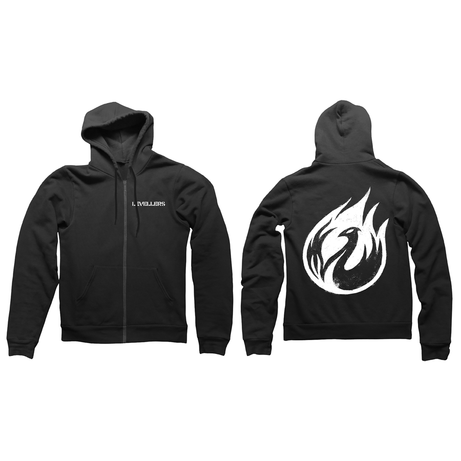 The Levellers - Phoenix LSZip Up Hoodie