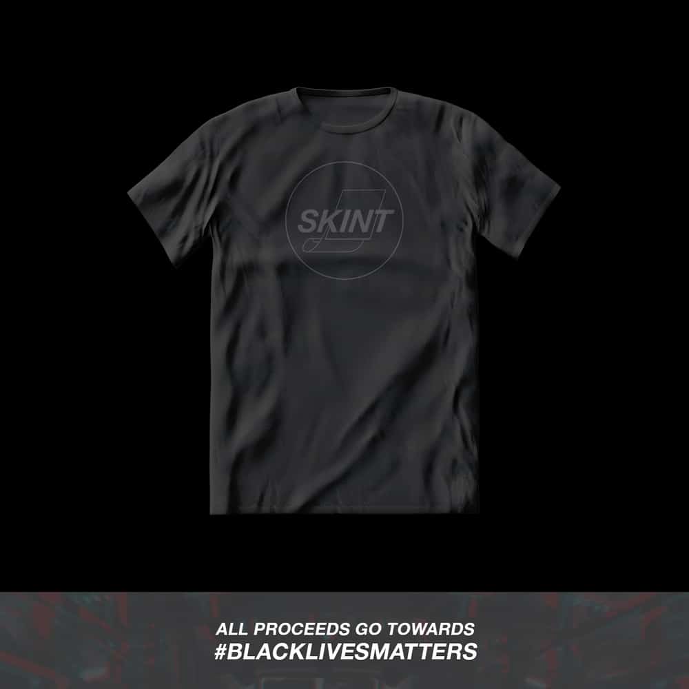 Skint Records - Skint Black on Black T-Shirt