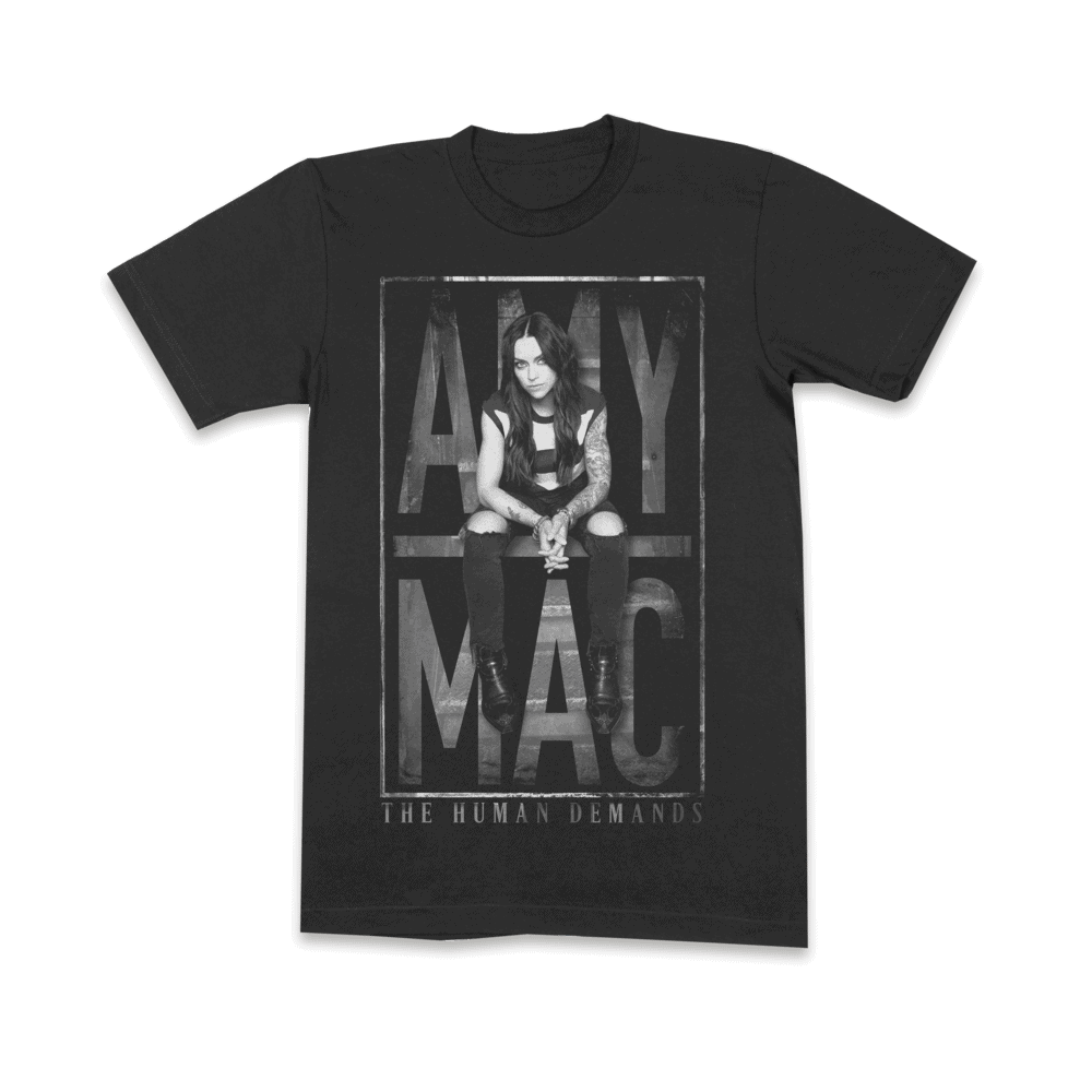 Amy Macdonald - The Human Demands Black T-Shirt