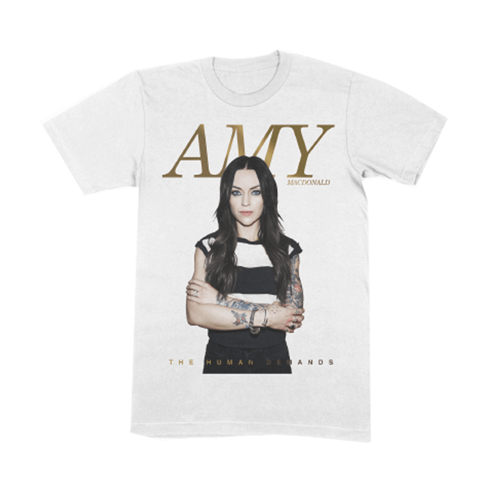 Amy Macdonald - The Human Demands White T-Shirt