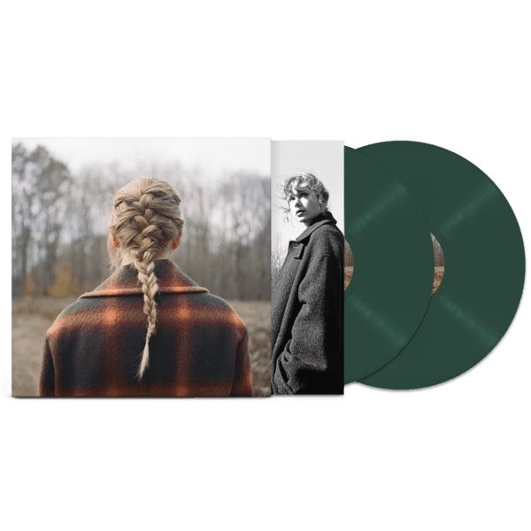 Taylor Swift - evermore Green Double-Vinyl