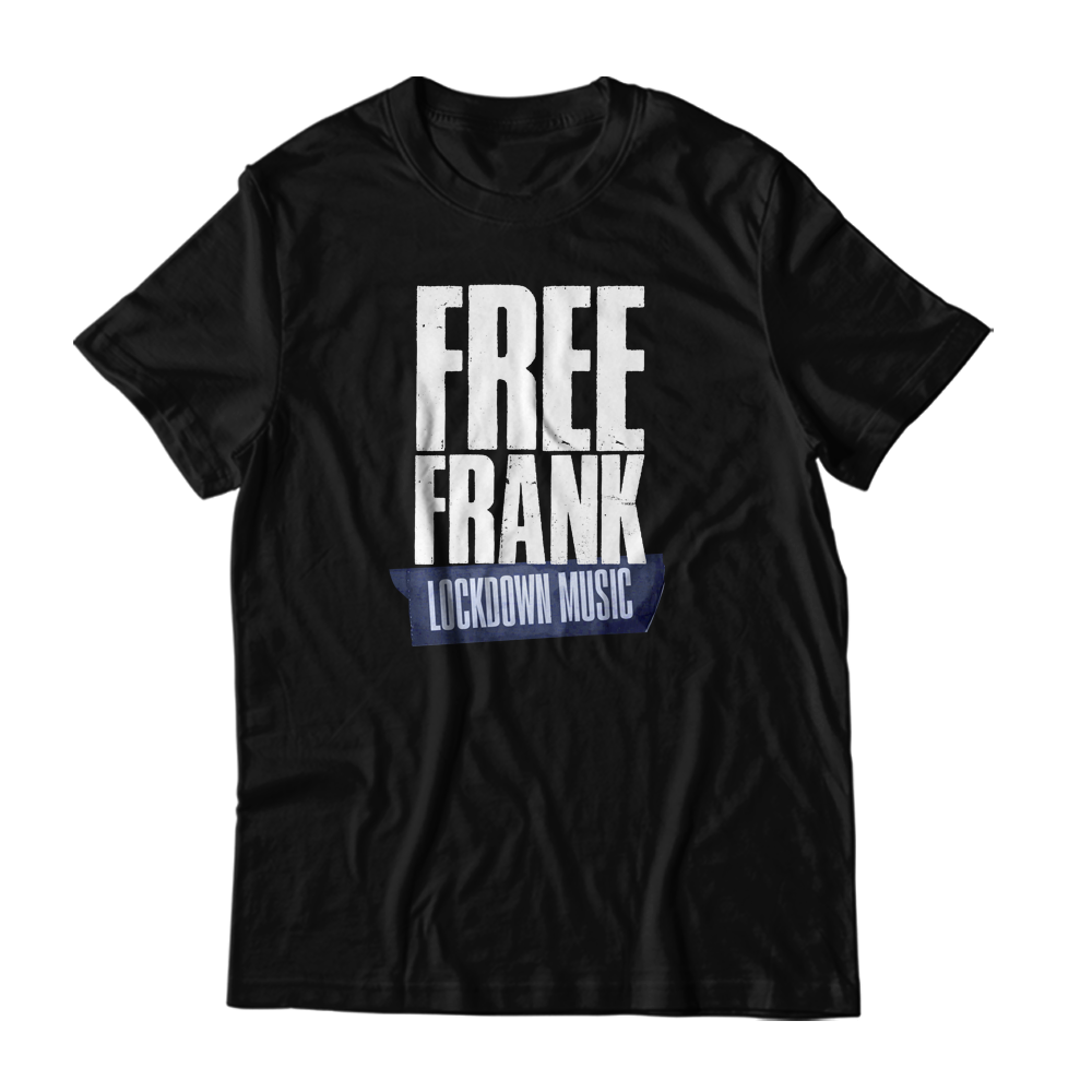 Buzzworl Ent - Free Frank Black T-Shirt