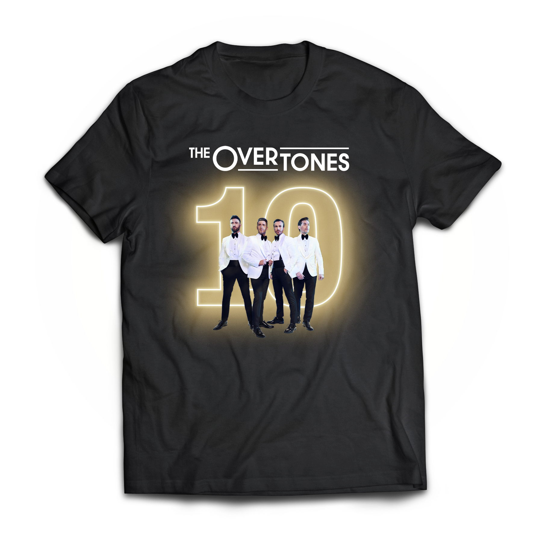 The Overtones - 10 Album T-Shirt